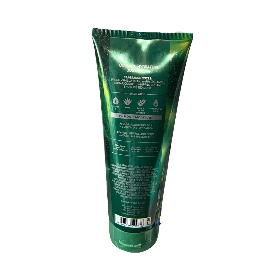 Bath‎ & Body Works Vanilla Bean Noel Ultimate Hydration Body Cream 8oz Seasonal